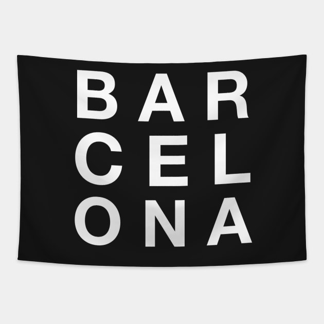 BARCELONA Tapestry by mivpiv