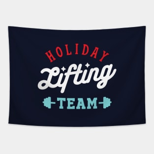 Holiday Lifting Team Tapestry