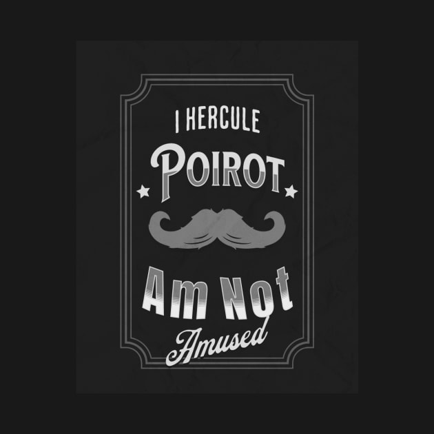 Poirot Is Not Amused- Grey Palette by ChamberOfFeathers