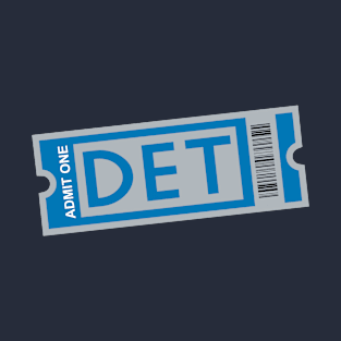 DET Football Ticket T-Shirt