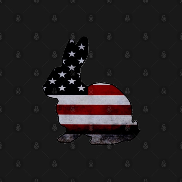 American Flag Show Rabbit - NOT FOR RESALE WITHOUT PERMISSION by l-oh