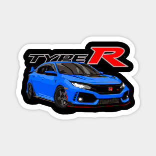 Civic Type R Boost Blue Magnet