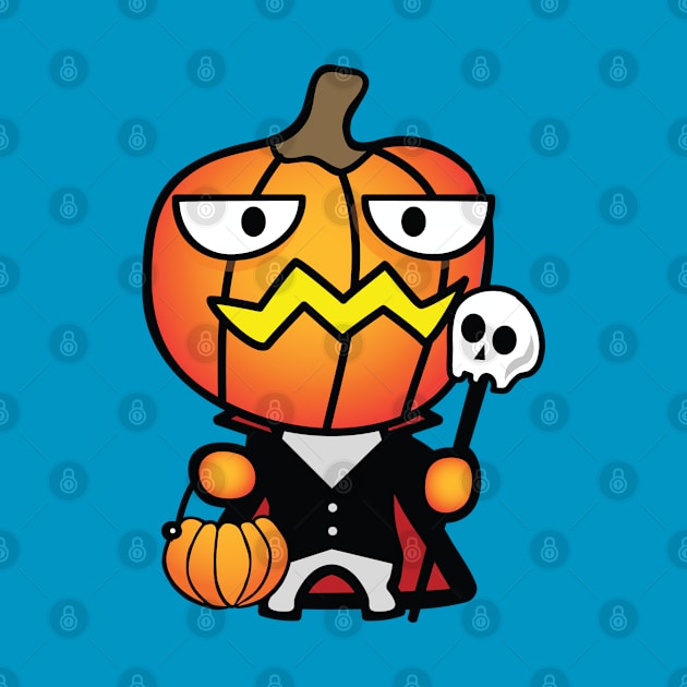 Halloween pumpkin monster by icepop