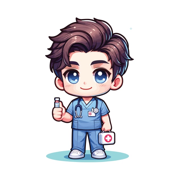 Chibi Male Nurse by Egshopinllc