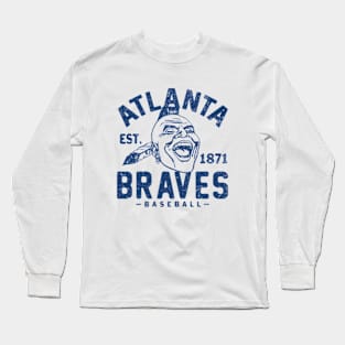 Atlanta Braves Old School Sport Long Sleeve T-Shirt