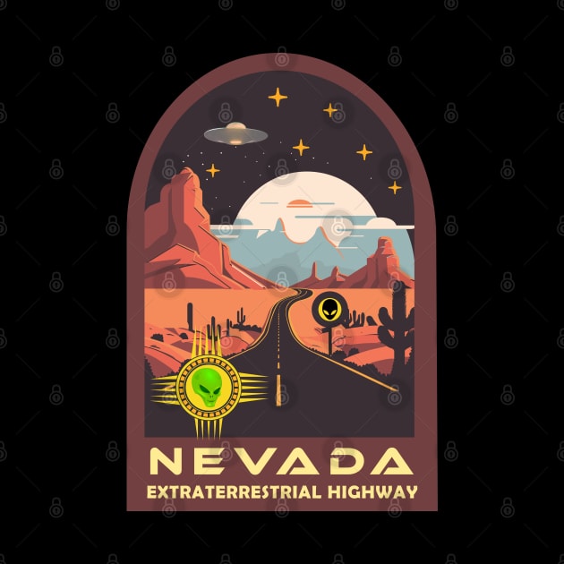 Nevada State | Extraterrestrial Highway by antarte