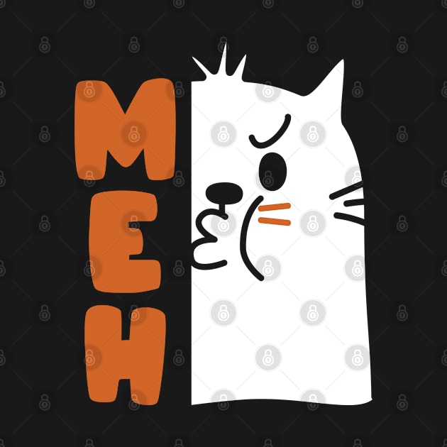 Angry Meh Cat by Creative Town