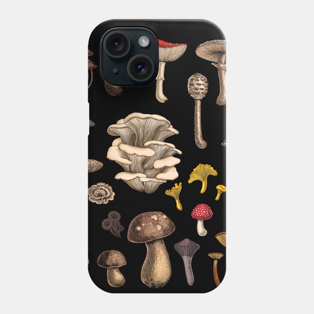 Wild mushrooms Phone Case by katerinamk