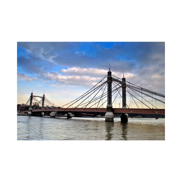 Albert Bridge River Thames London by AndyEvansPhotos