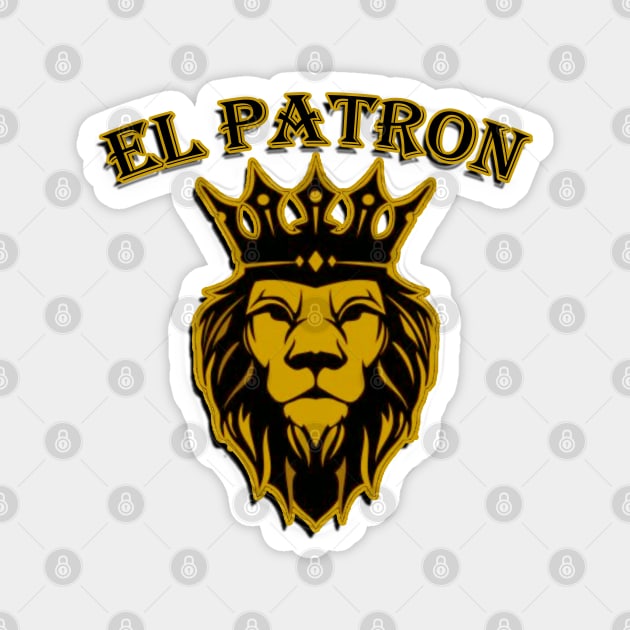 EL PATRON - THE BOSS Magnet by KOPY KAT