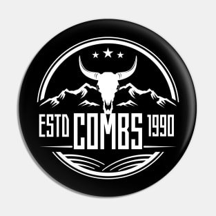 Luke Albert Combs logo Pin