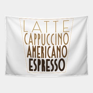 Coffee Intensity style Tapestry