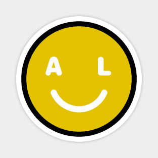 Alabama Smiley Face to make those 'bama folks smile Magnet