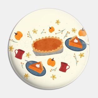 Thanksgiving Sweet Treat: Pumpkin Pie Dessert Pin