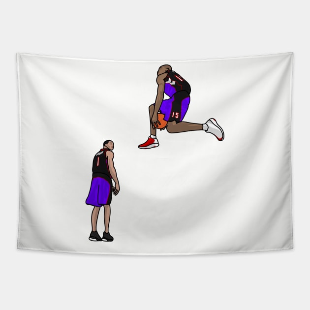 vince and mcgrady Tapestry by rsclvisual