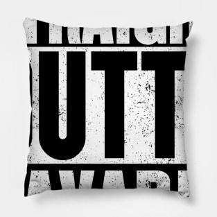 Straight Outta Bavaria (Bayern) Pillow