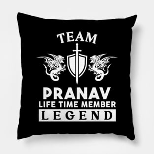 Pranav Name T Shirt - Pranav Life Time Member Legend Gift Item Tee Pillow