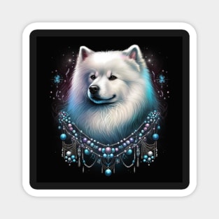 Dazzling Samoyed Magnet