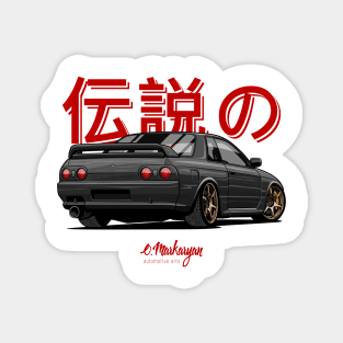 Skyline R32 GTR black Magnet