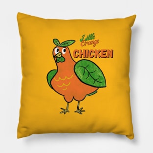 Lil Orange Bird Pillow