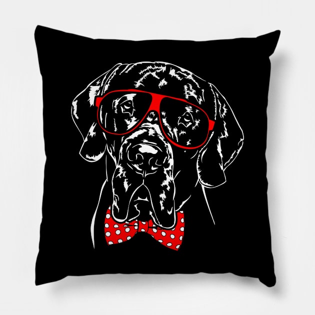 Funny Cute Great Dane mom dog lover Pillow by wilsigns