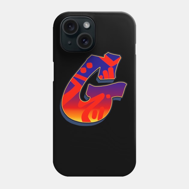 Letter G - Night Sky Phone Case by Dmitri