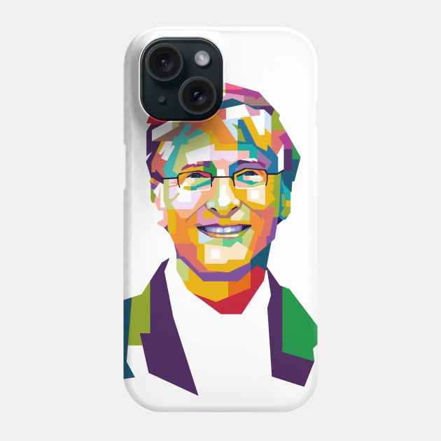 Bill Gates Phone Case by ifatin