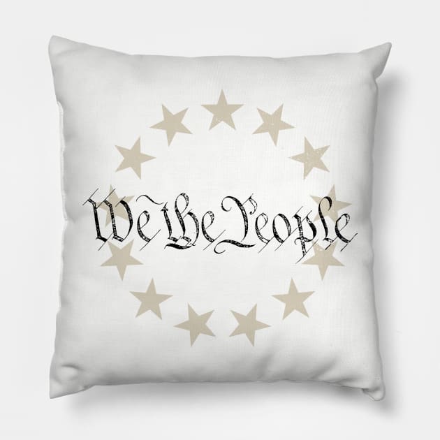 We The People Pillow by JimPrichard