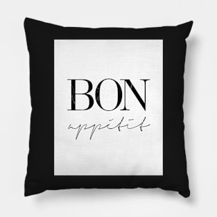 Quote print, Bon appetit, Scandinavian print, Scandinavian, Trendy print, Styled, Scandinavian art, Modern art, Wall art, Print, Minimalistic, Modern Pillow