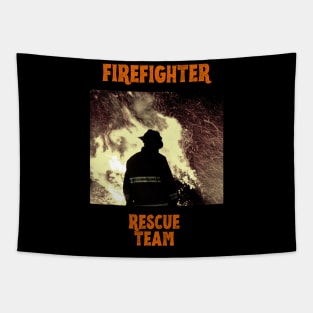 FIREFIGHTER RESCUE TEAM Tapestry