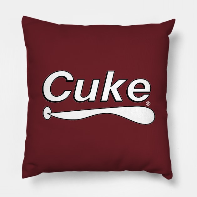 Cuke Logo Pillow by Expandable Studios