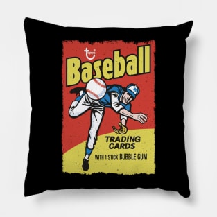 Baseball Trading Cards Pillow