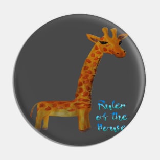 Ruler of the House - Giraffe Pin