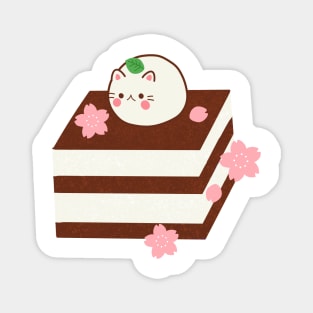 Cat Tiramisu Magnet