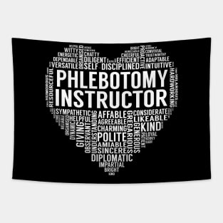 Phlebotomy Instructor Heart Tapestry