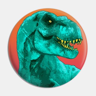 Keep Wild Dino Wave Pin