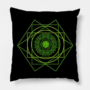 Green Powerful Pillow