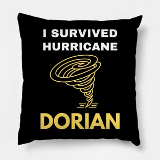 I survived the Wrath of Hurricane Dorian Pillow