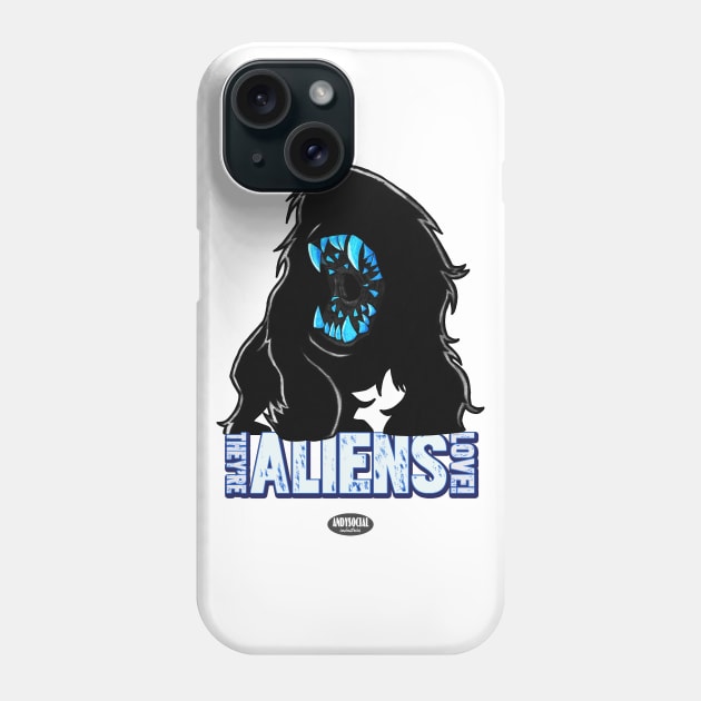 Attack The Block Alien Phone Case by AndysocialIndustries