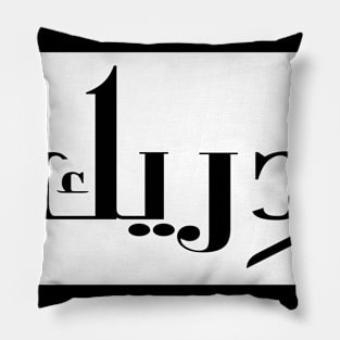 Derrick in Cat/Farsi/Arabic Pillow