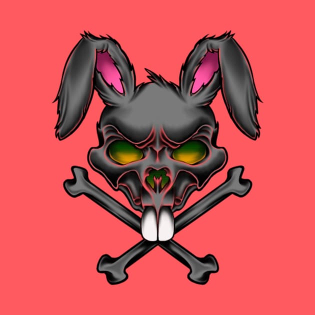 Cross Bones Bunny by Pat’s Stuff 