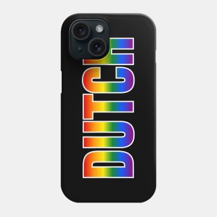 Rainbow Dutch LGBTQ Pride Phone Case