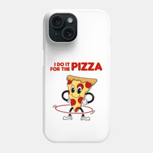 Funny Hooping Hula Hoop Fitness And Pizza Phone Case