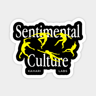 Sentimental Culture Yellow Magnet