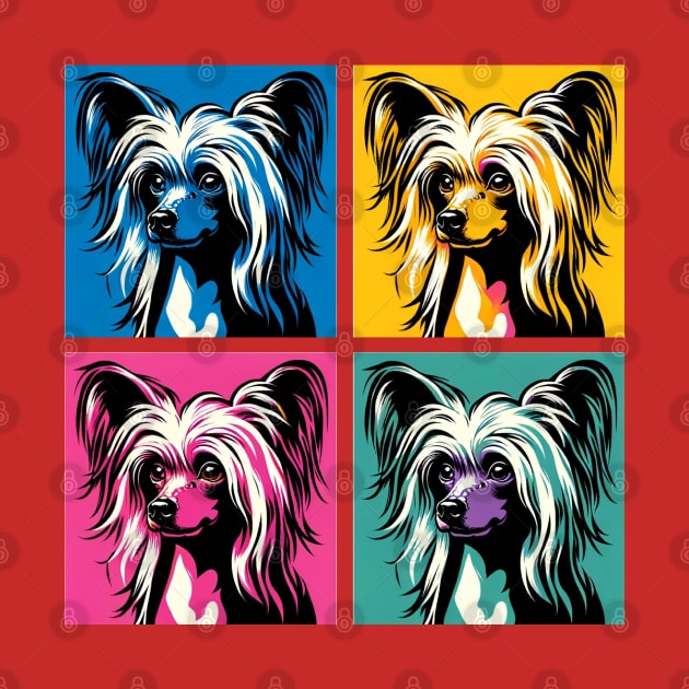 Chinese Crested Pop Art - Dog Lovers by PawPopArt