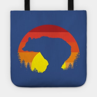 Bear on a rock at Sunset Tote