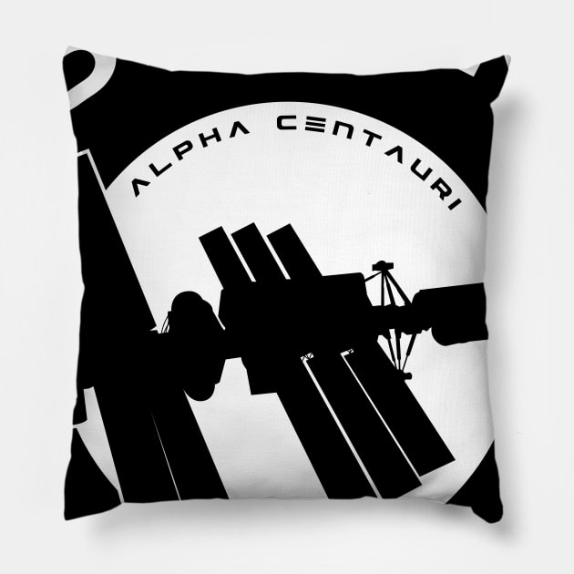 U.S.S. Fortuna Pillow by MindsparkCreative