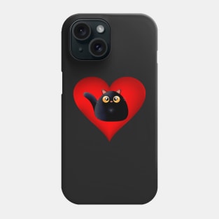 Valentine Cat Phone Case