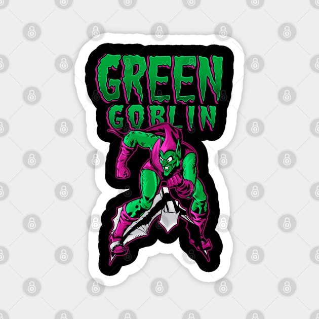 Green Goblin Magnet by OniSide