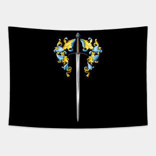 Medieval Sword Tapestry